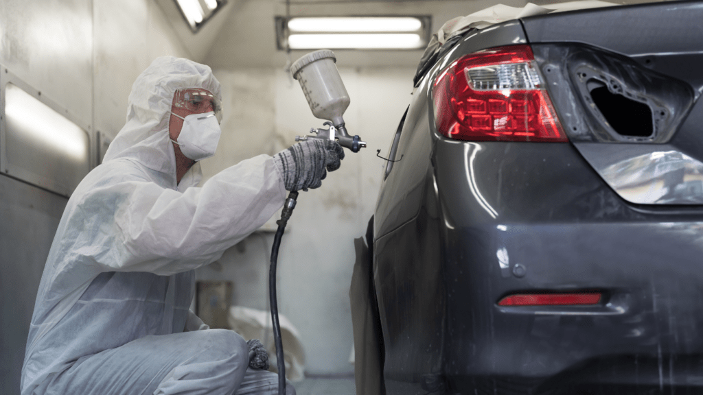 Automotive paint service