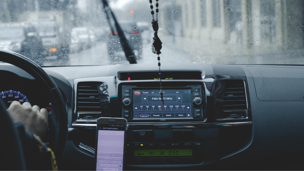 Car's interior 