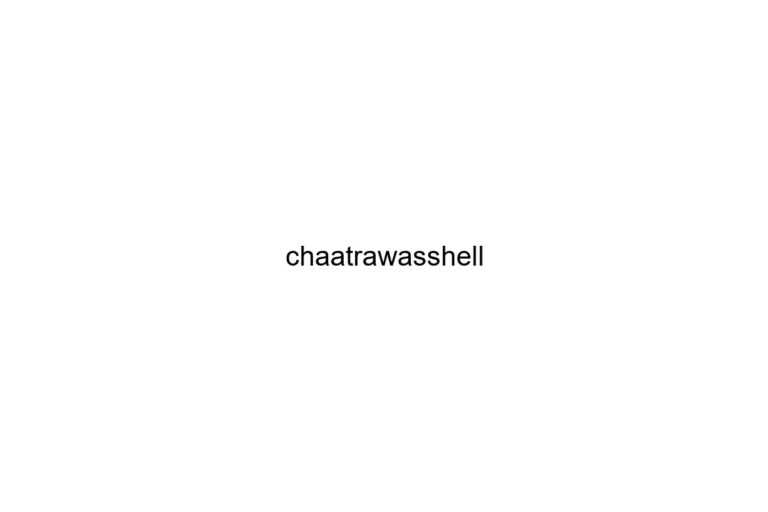 chaatrawasshell