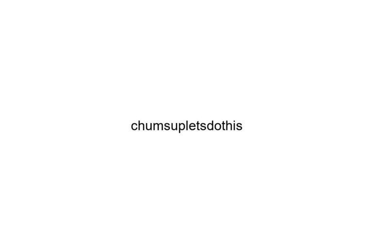 chumsupletsdothis