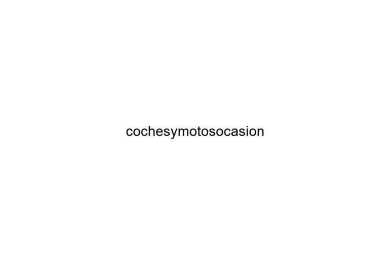 cochesymotosocasion