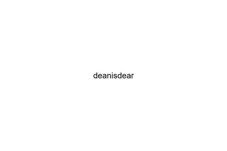 deanisdear