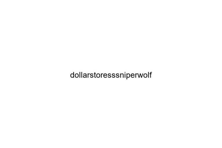 dollarstoresssniperwolf