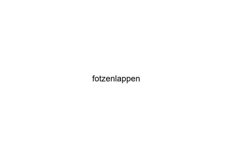 fotzenlappen