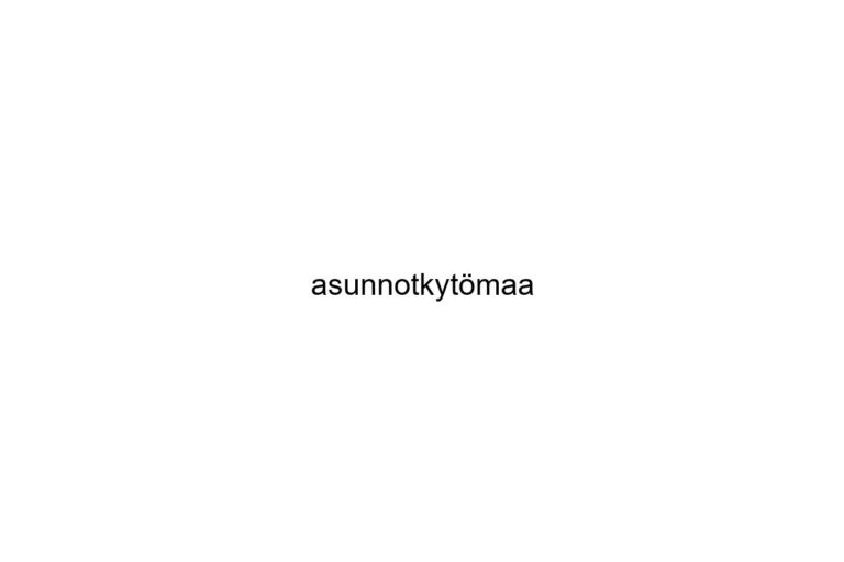 asunnotkytmaa 1