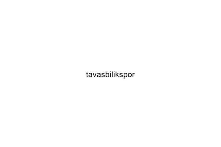 tavasbilikspor 1