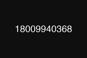 18009940368