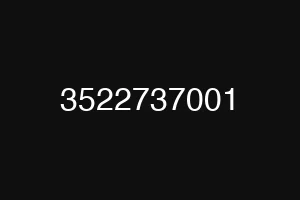 3522737001