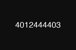 4012444403