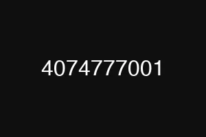 4074777001