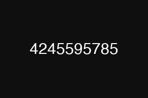 4245595785