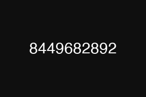 8449682892